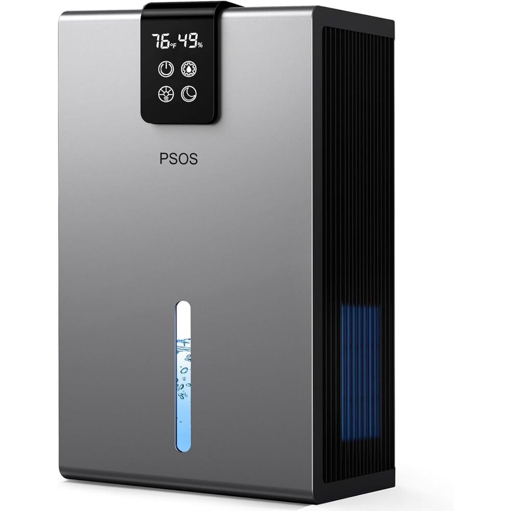 PSOS Dehumidifier, 98 OZ Water Tank, (1000 sq.ft) , Quiet